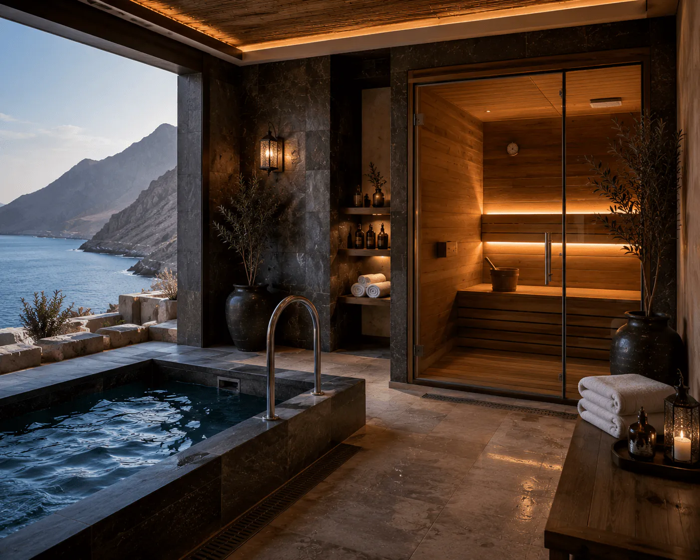 Cold Plunge & Sauna